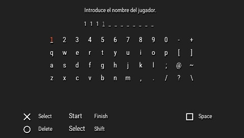 User screenshot of game