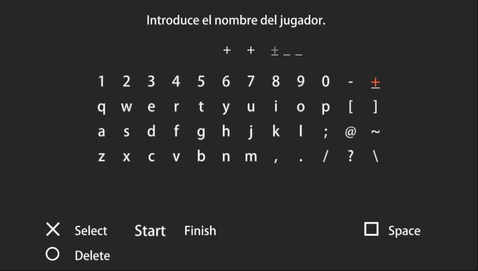 User screenshot of game