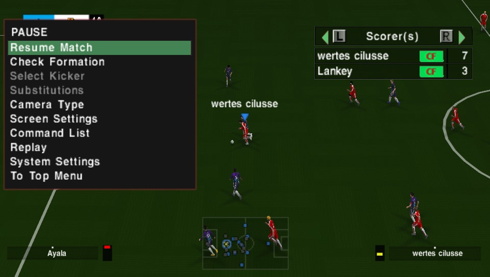 User screenshot of game