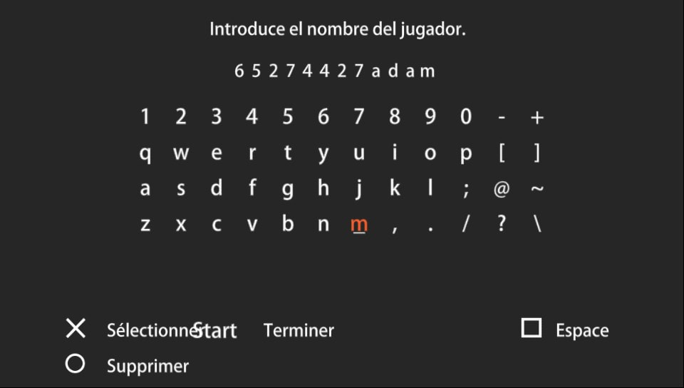 User screenshot of game
