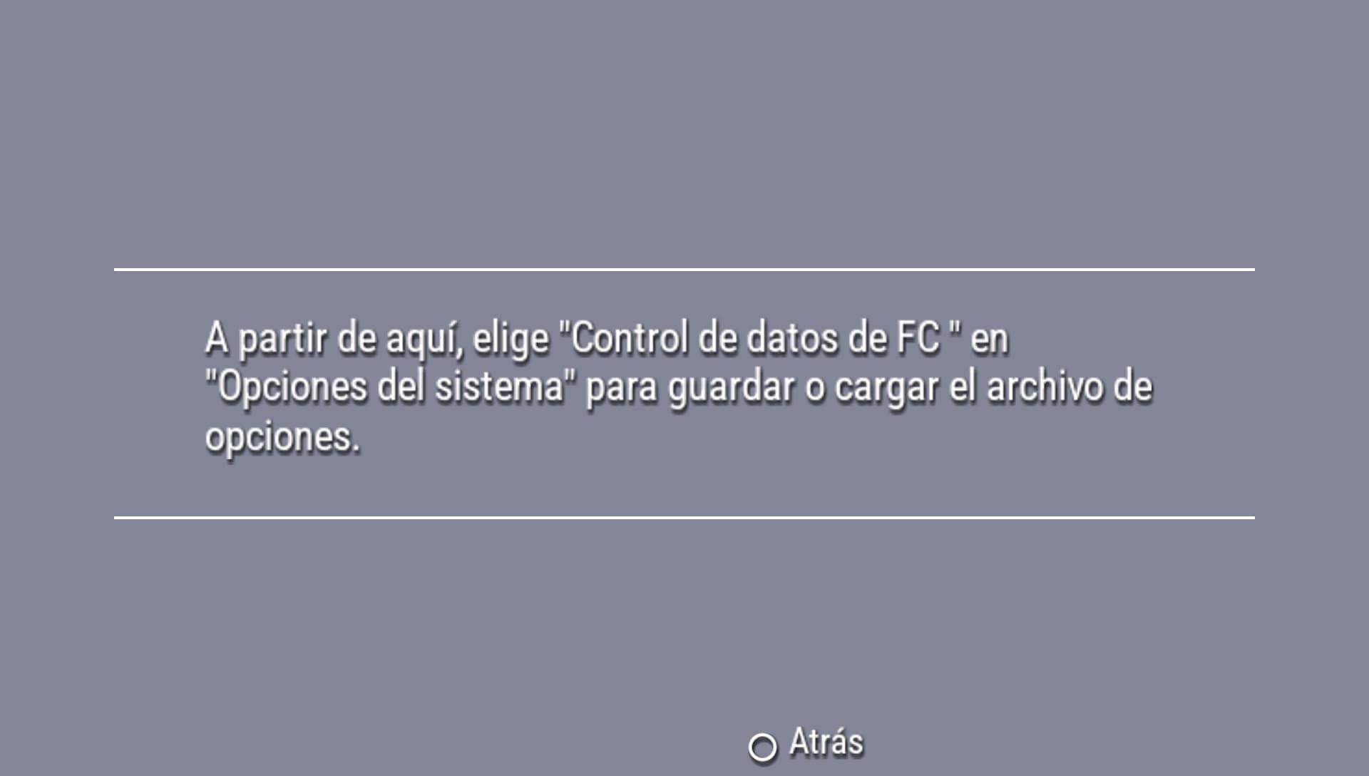 User screenshot of game