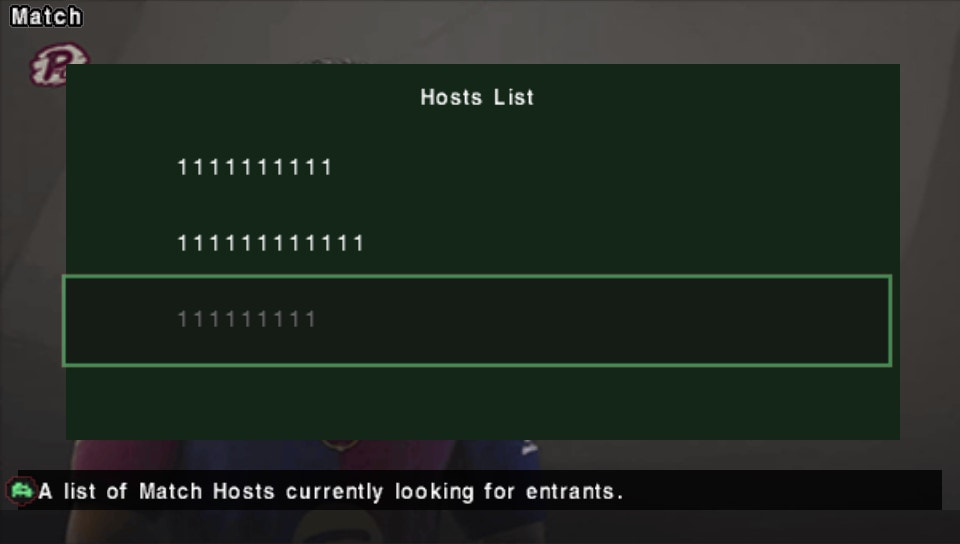 User screenshot of game