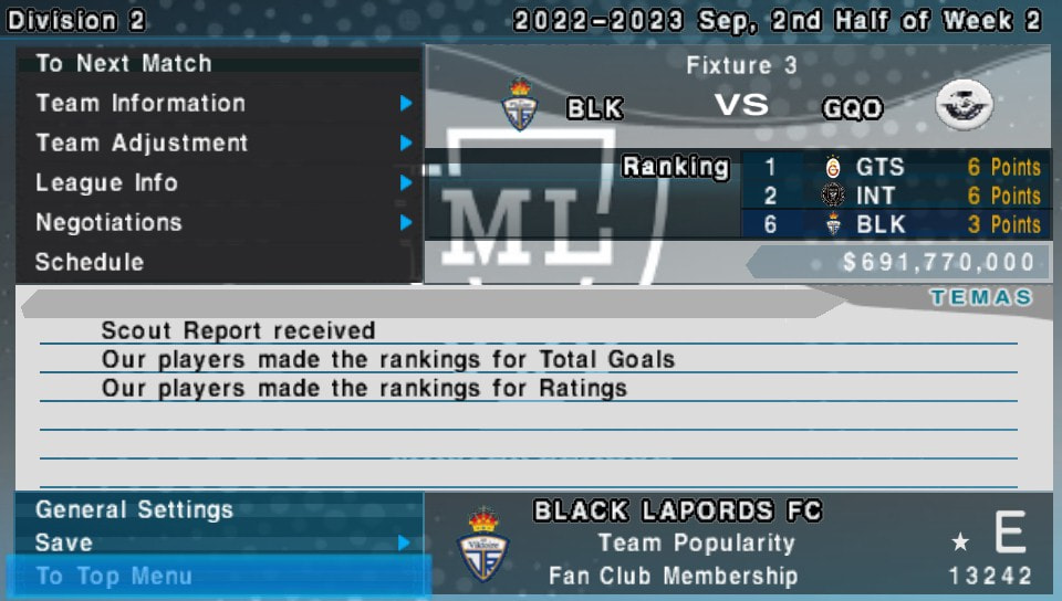 User screenshot of game