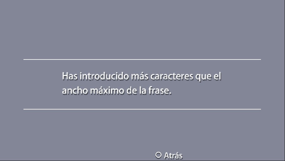 User screenshot of game