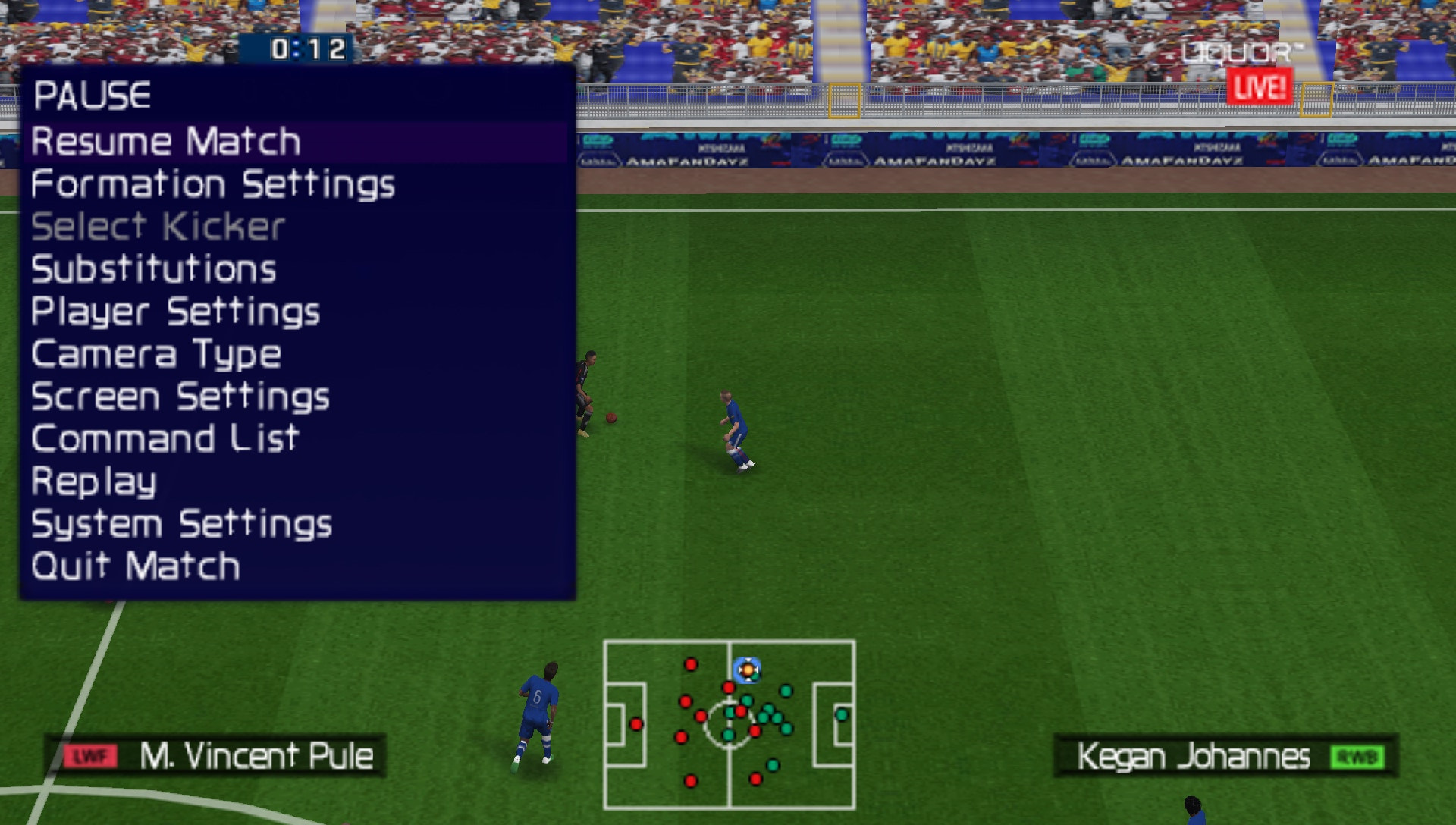 User screenshot of game