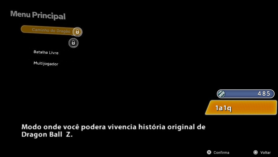 User screenshot of game