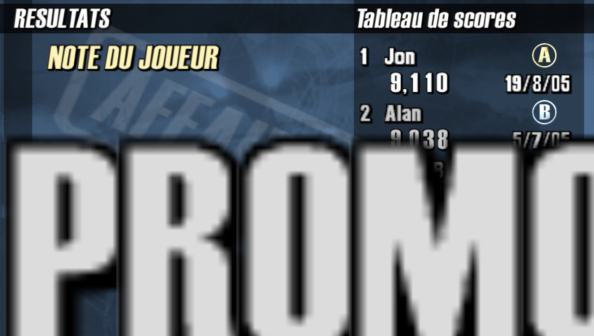 User screenshot of game