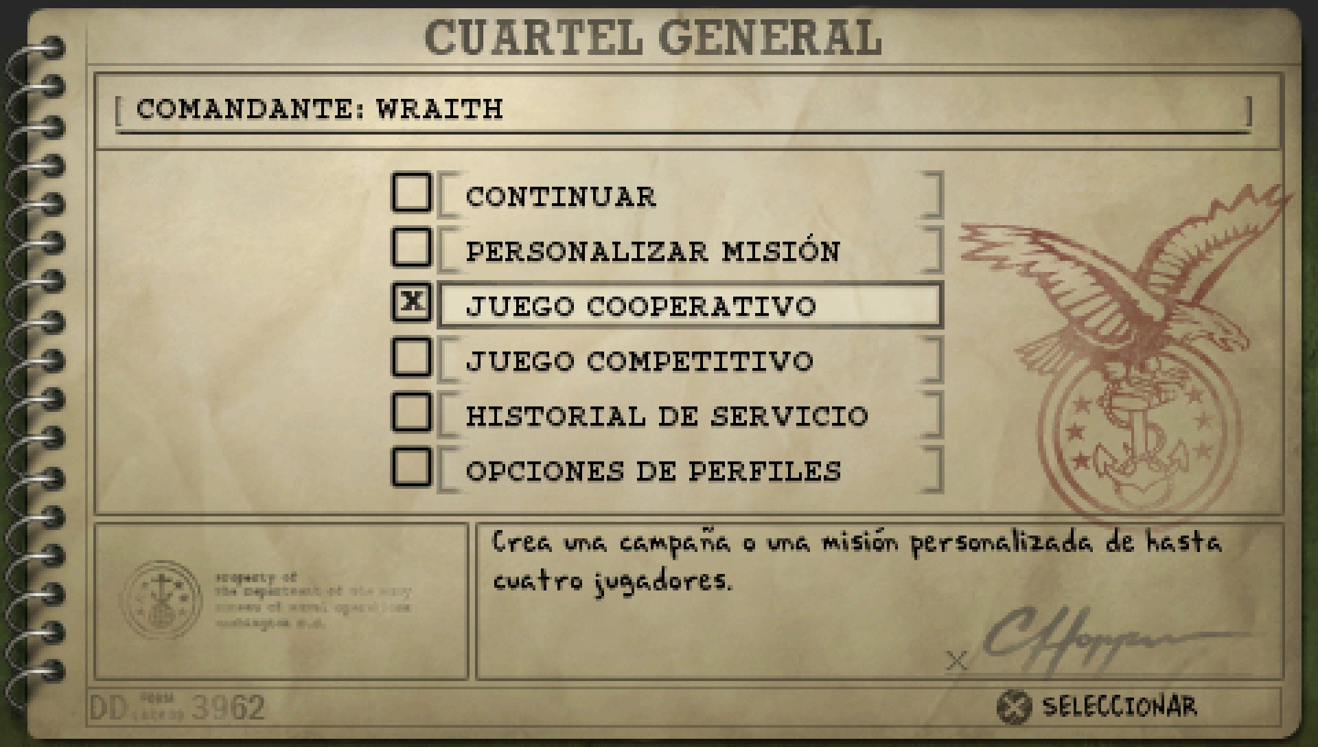 User screenshot of game