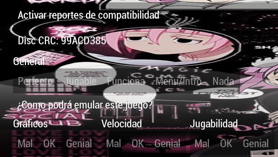 User screenshot of game