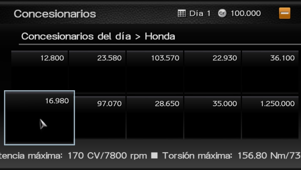 User screenshot of game