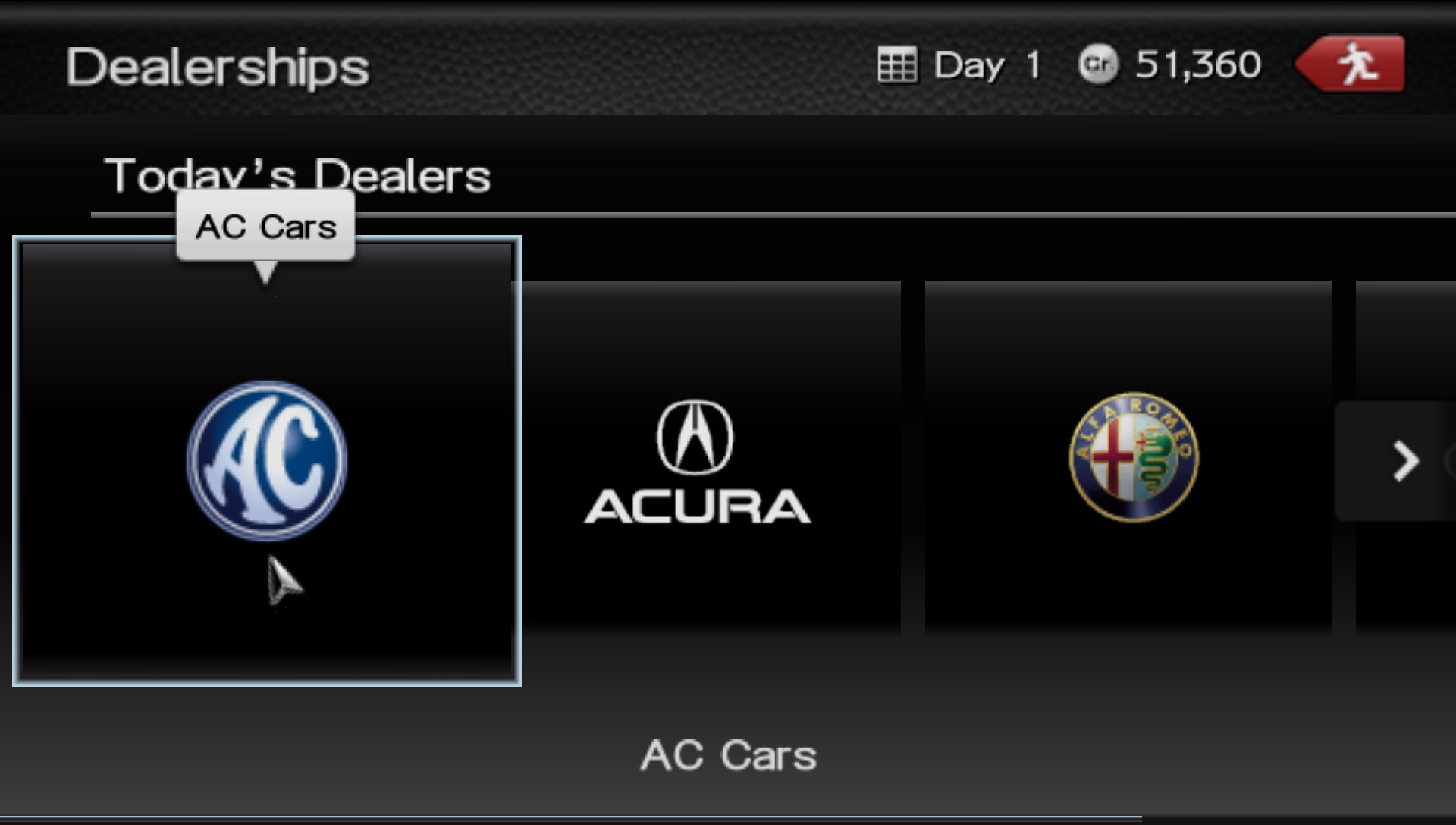 User screenshot of game