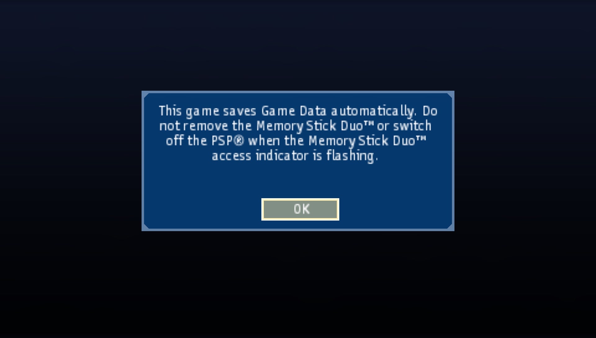 User screenshot of game