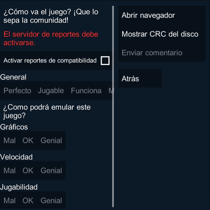 User screenshot of game