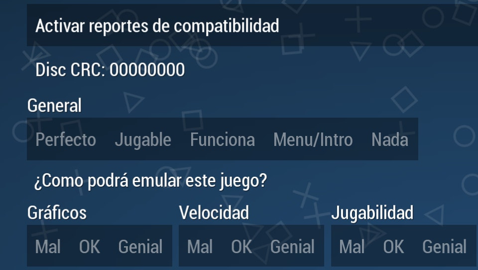 User screenshot of game