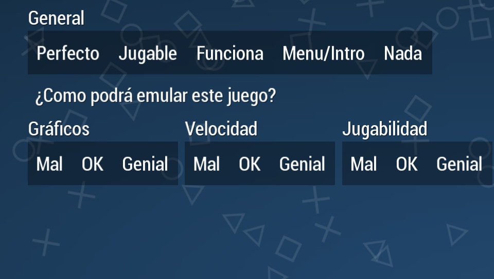 User screenshot of game