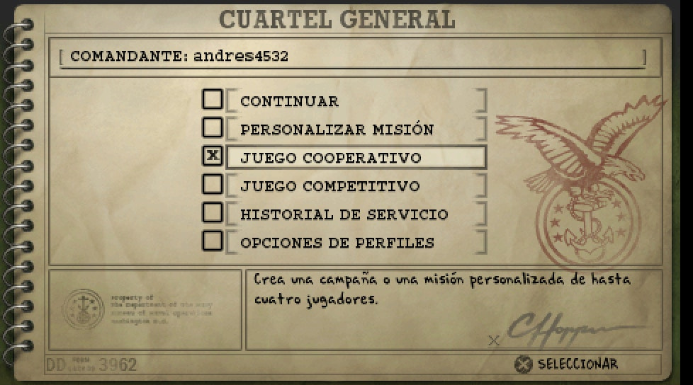 User screenshot of game