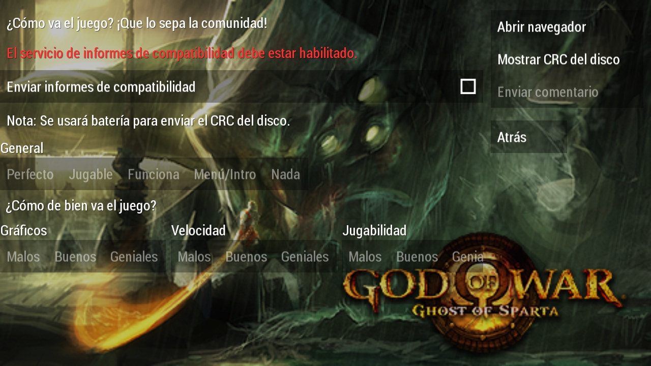 User screenshot of game