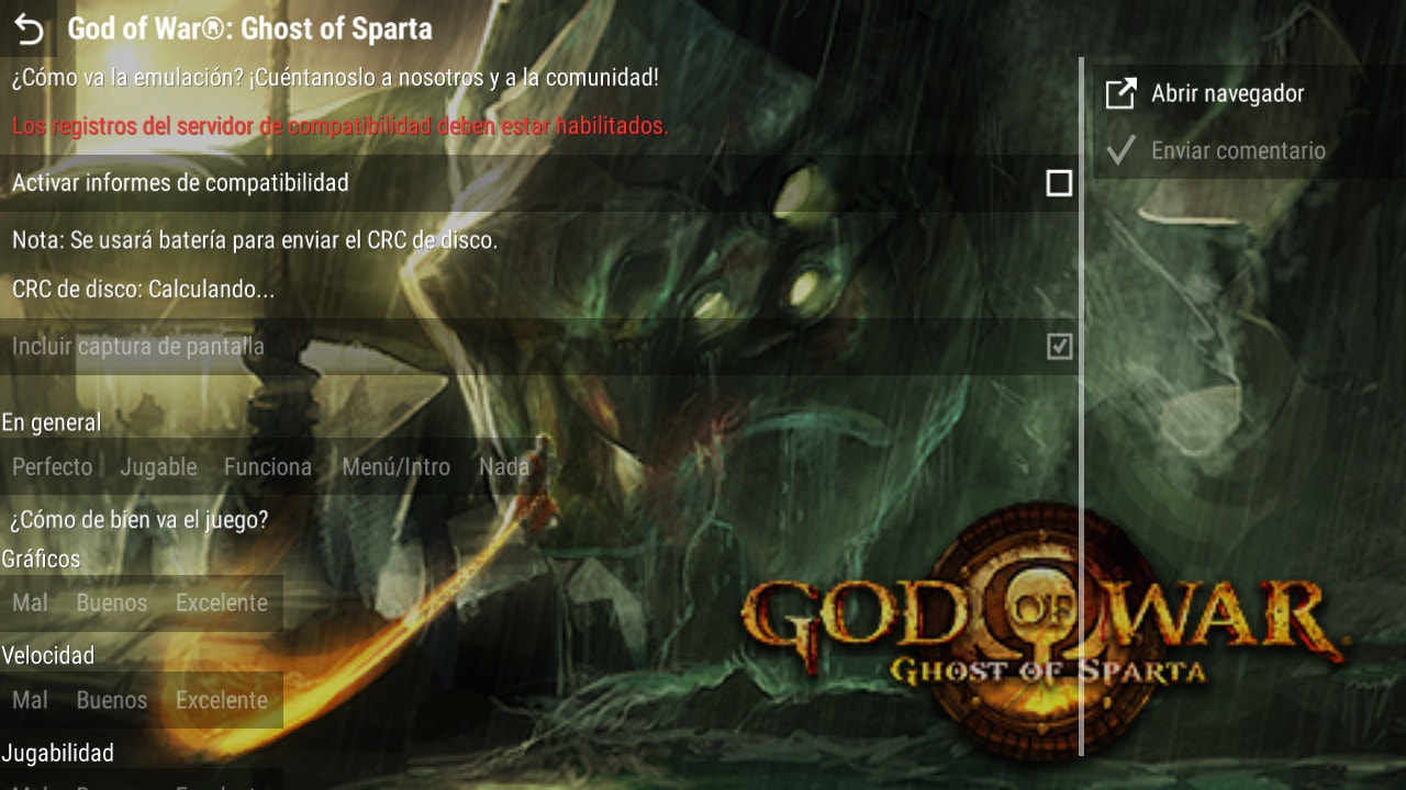 User screenshot of game