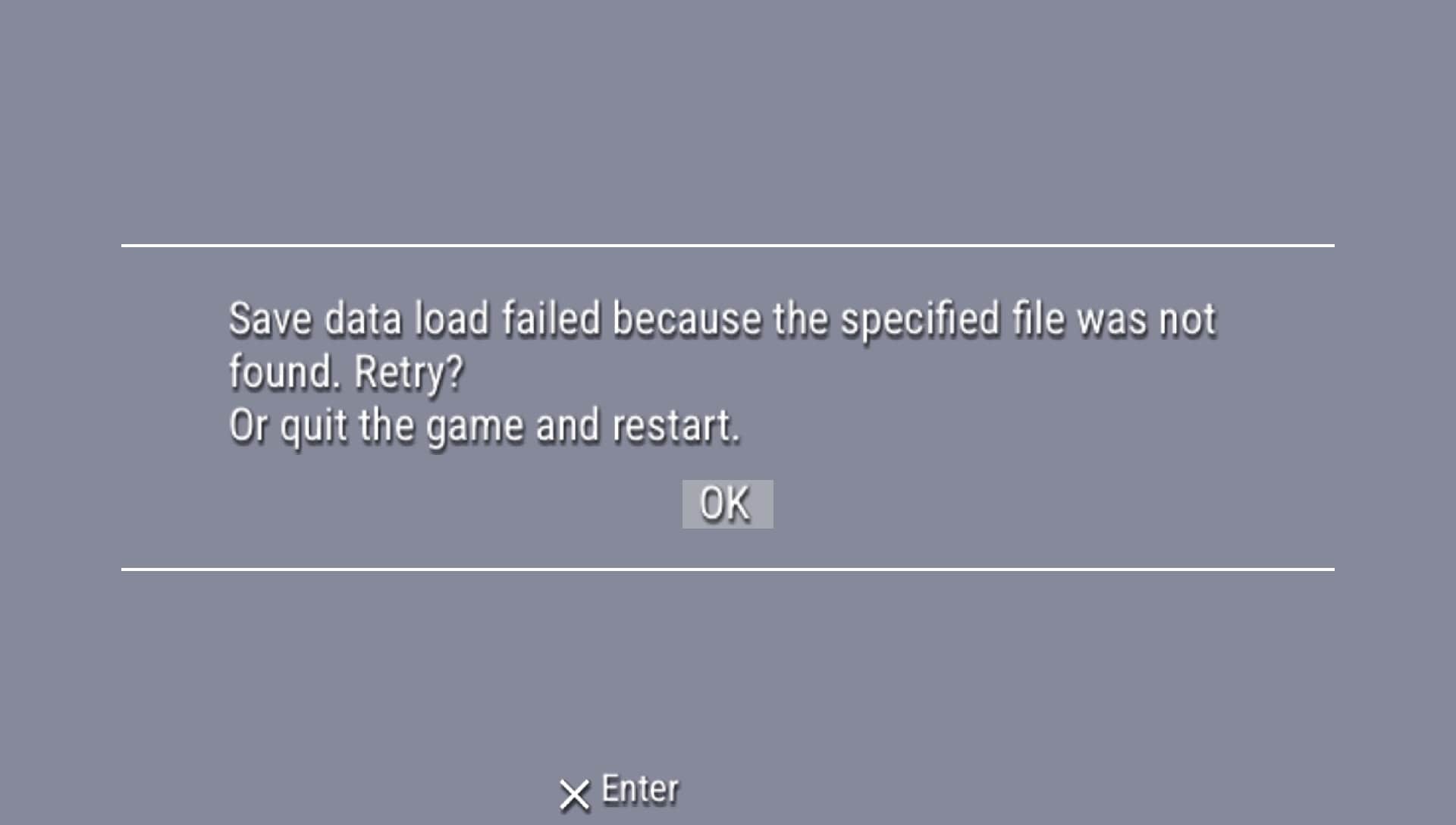 User screenshot of game