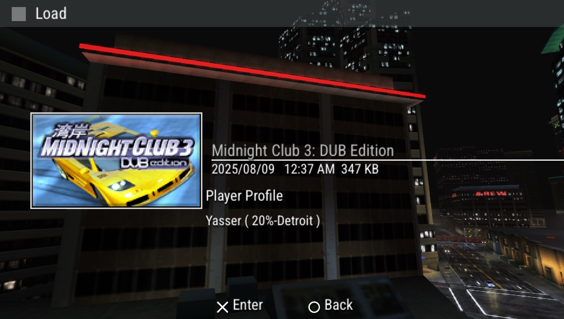User screenshot of game
