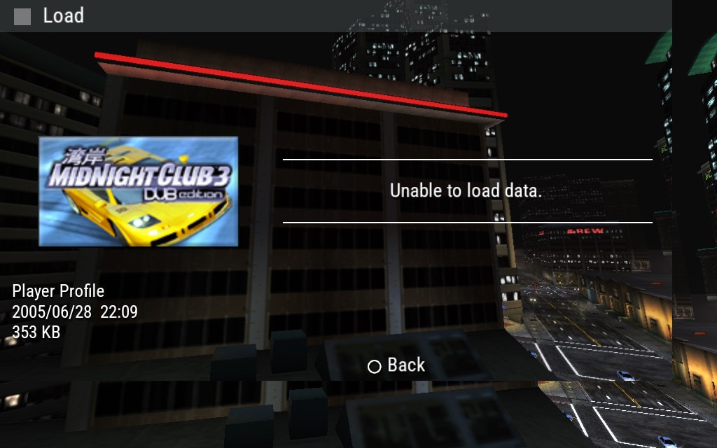 User screenshot of game
