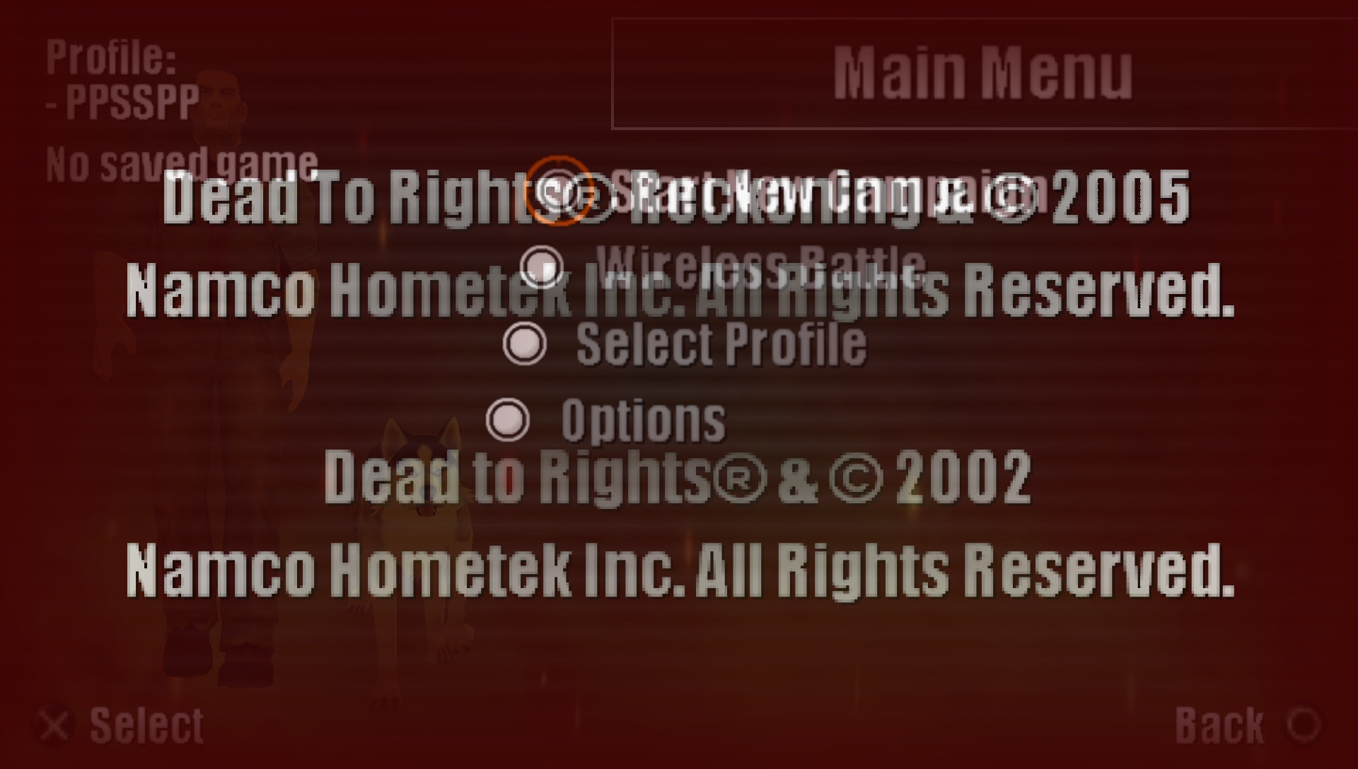 User screenshot of game