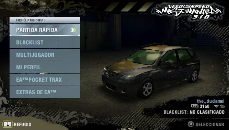 User screenshot of game