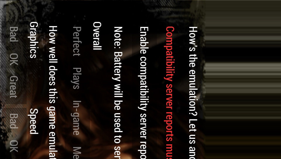 User screenshot of game