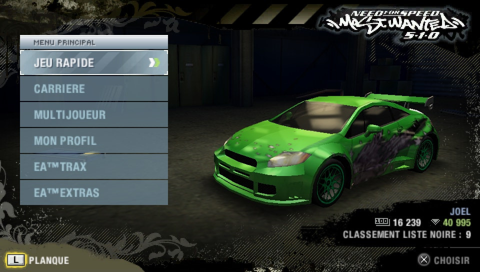 User screenshot of game