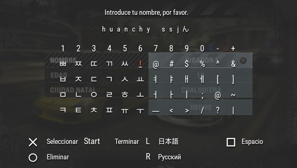 User screenshot of game