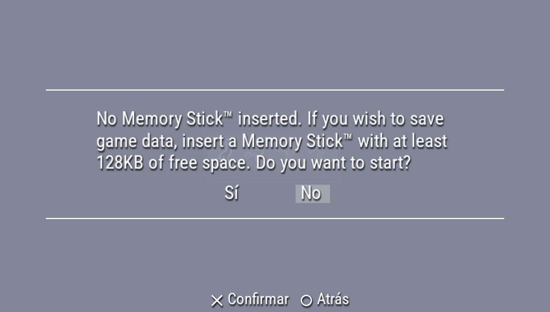 User screenshot of game