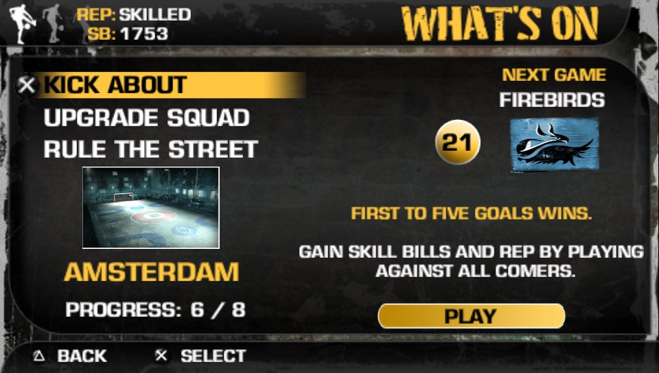 User screenshot of game
