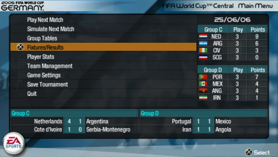 User screenshot of game