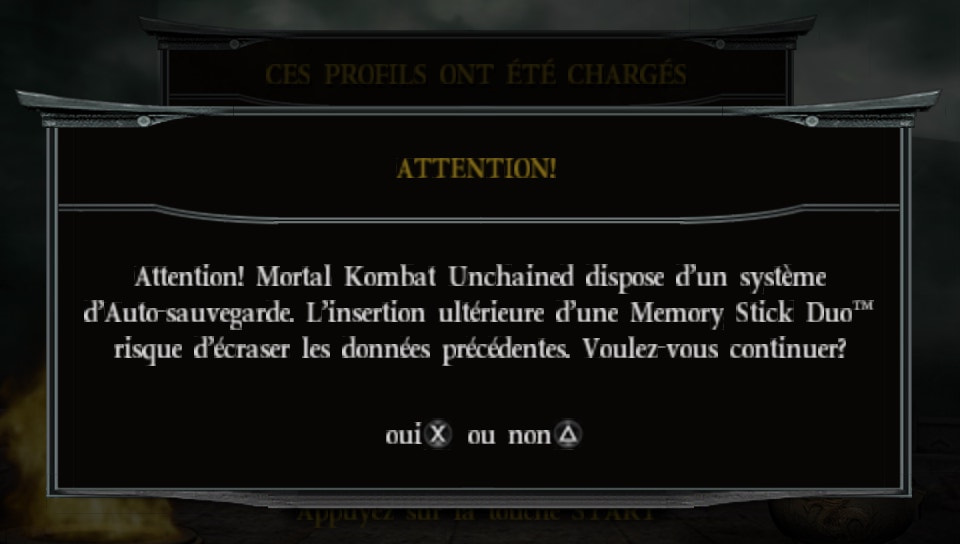 User screenshot of game