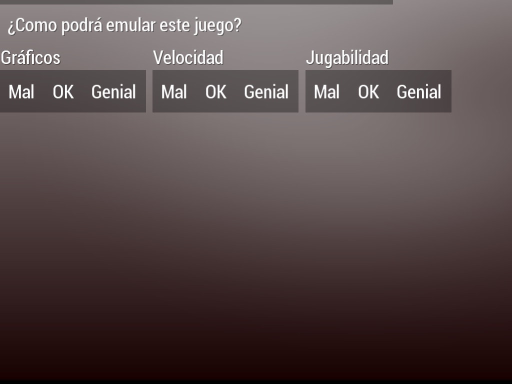 User screenshot of game