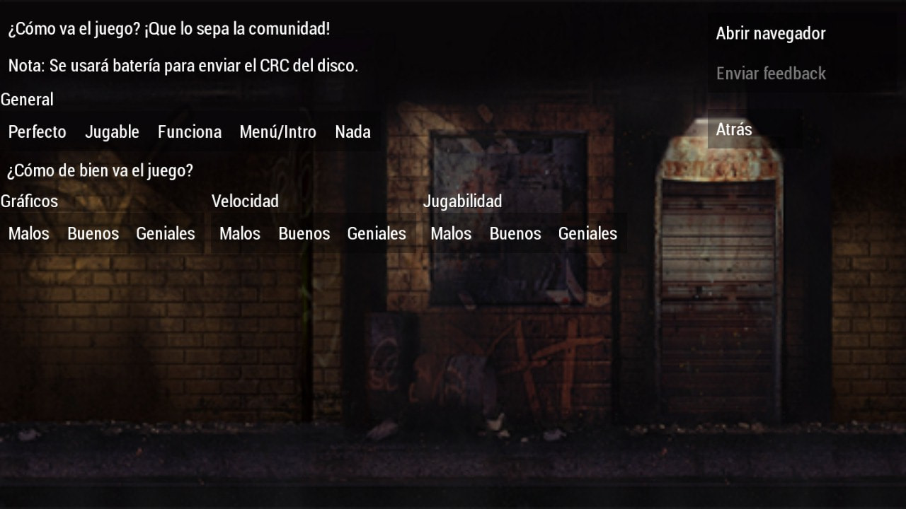 User screenshot of game