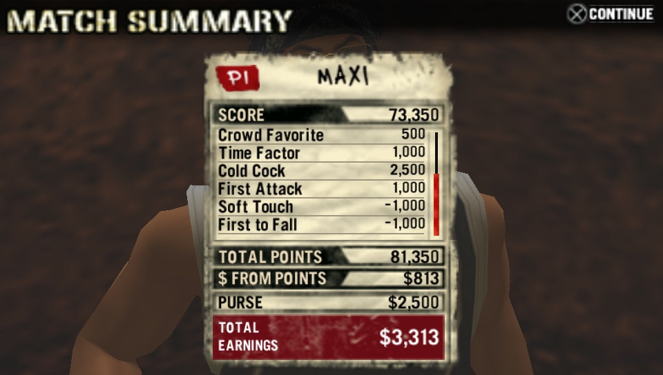 User screenshot of game