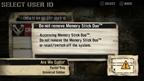 User screenshot of game