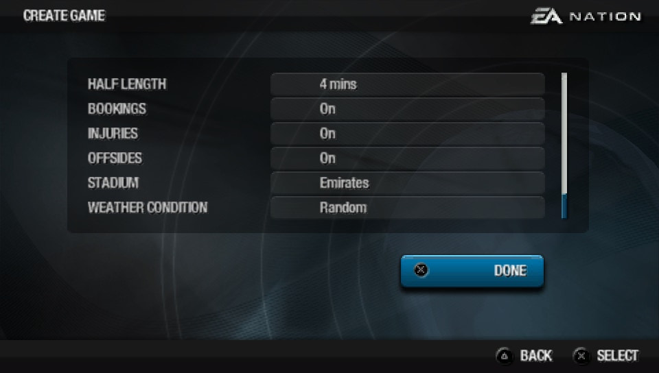 User screenshot of game