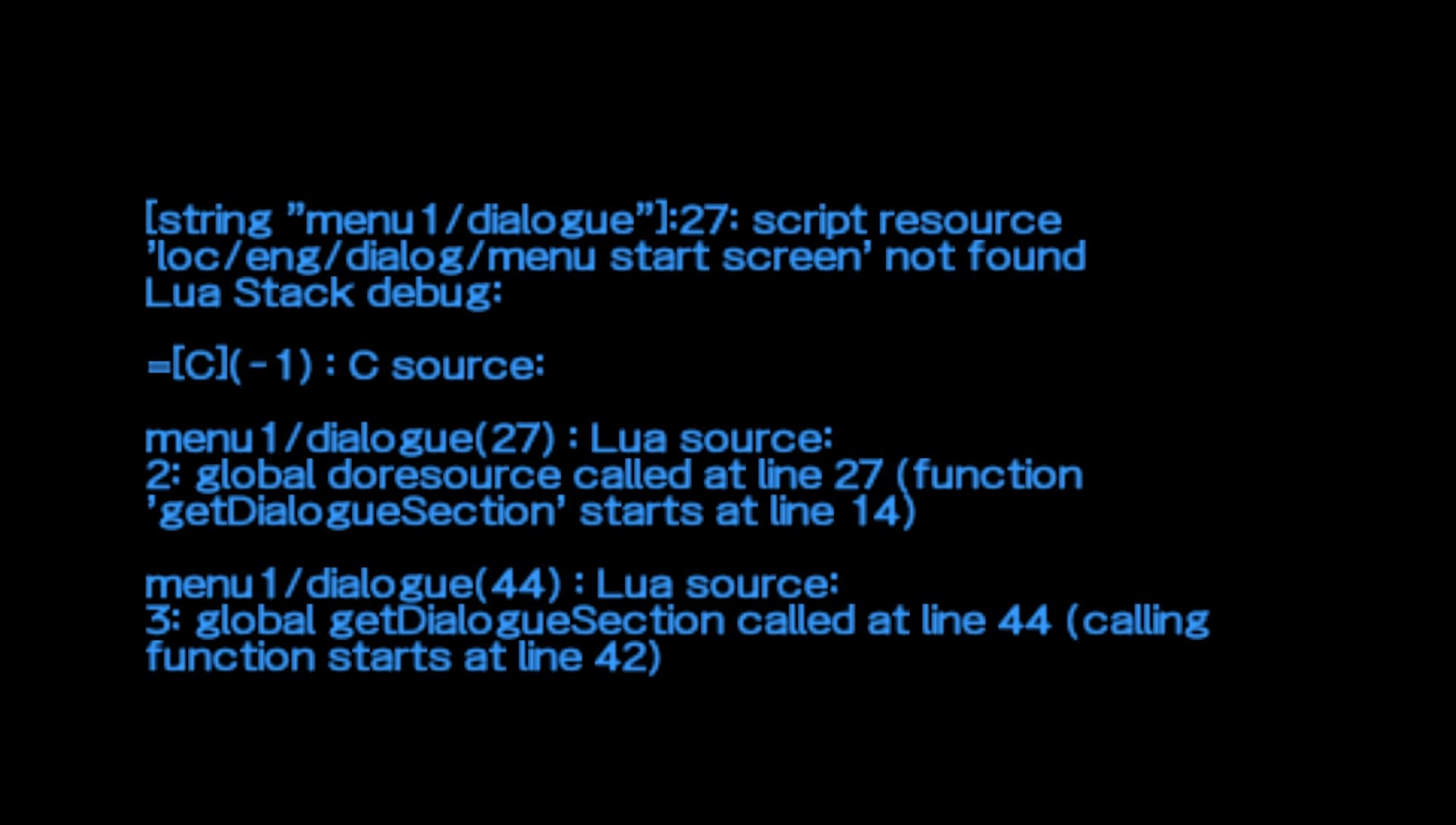 User screenshot of game