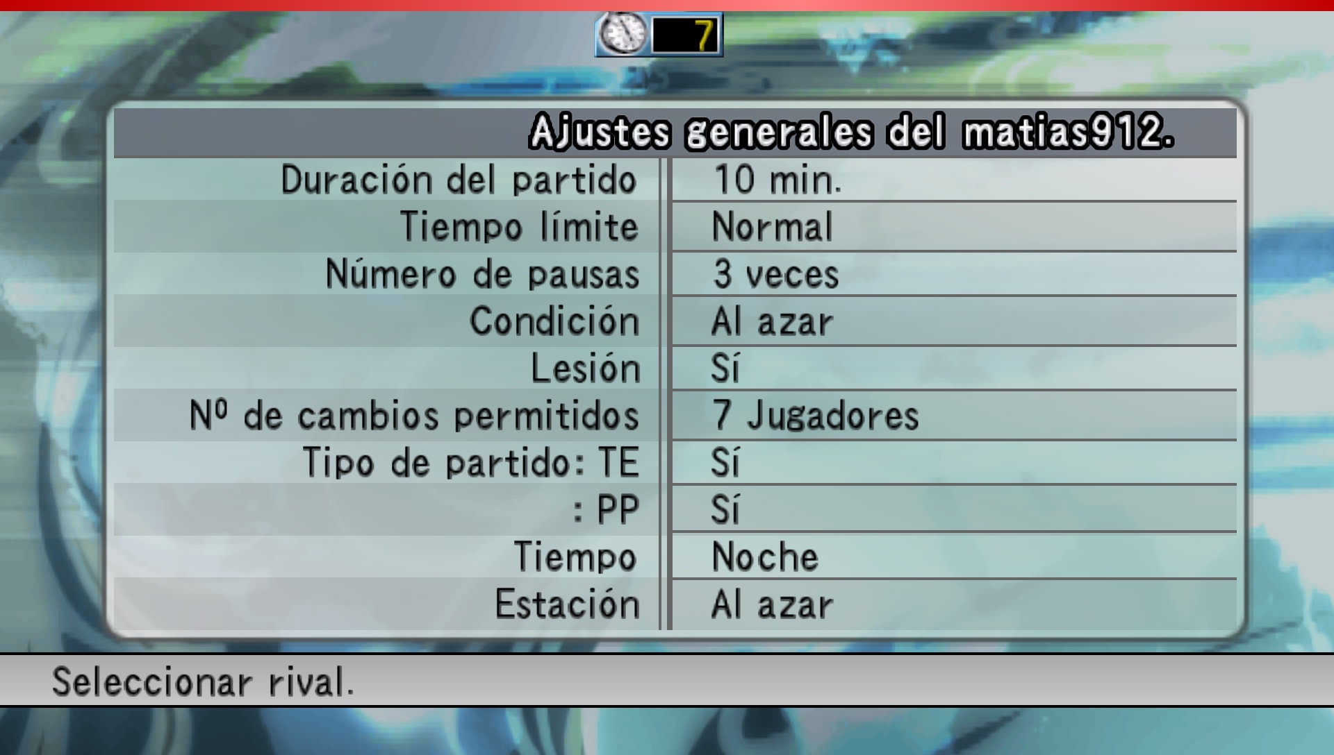 User screenshot of game
