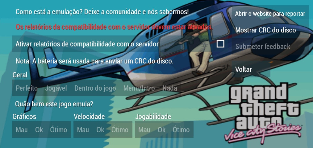 User screenshot of game