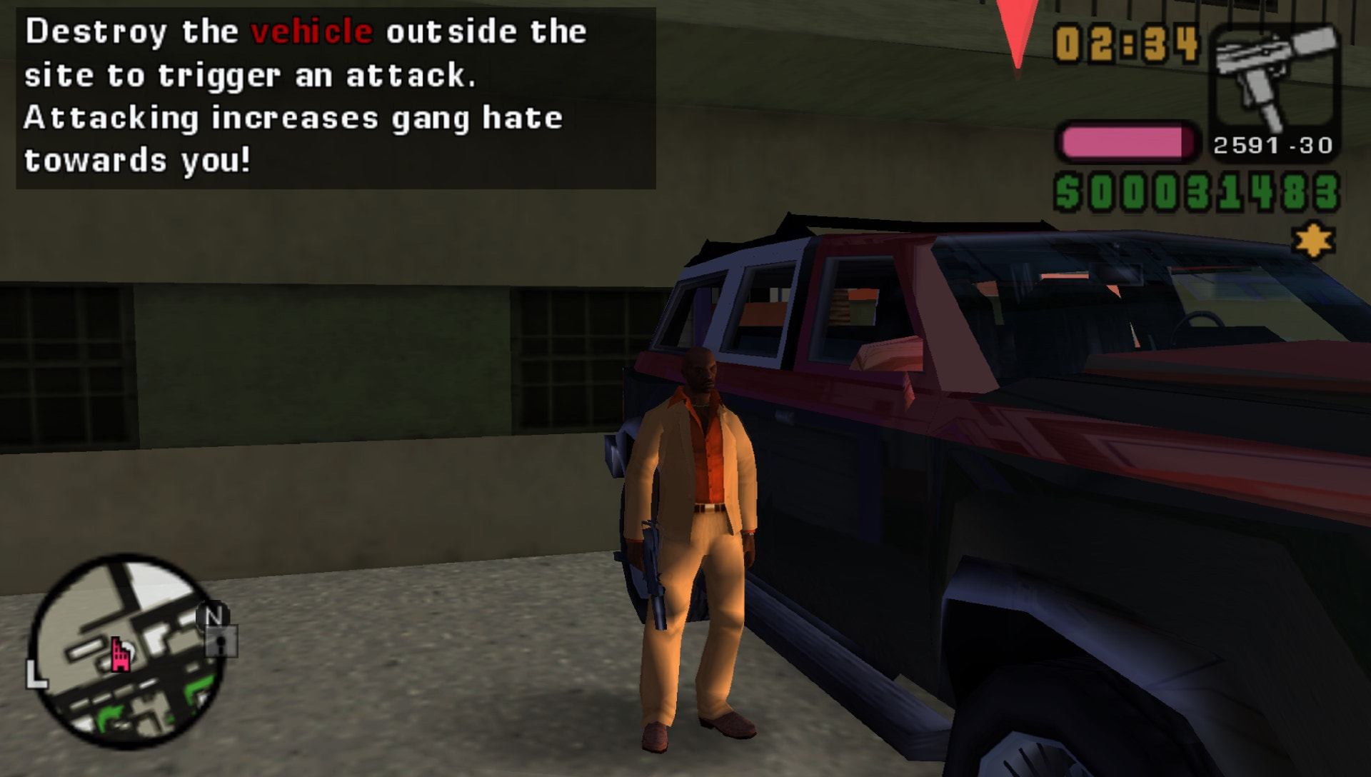 User screenshot of game