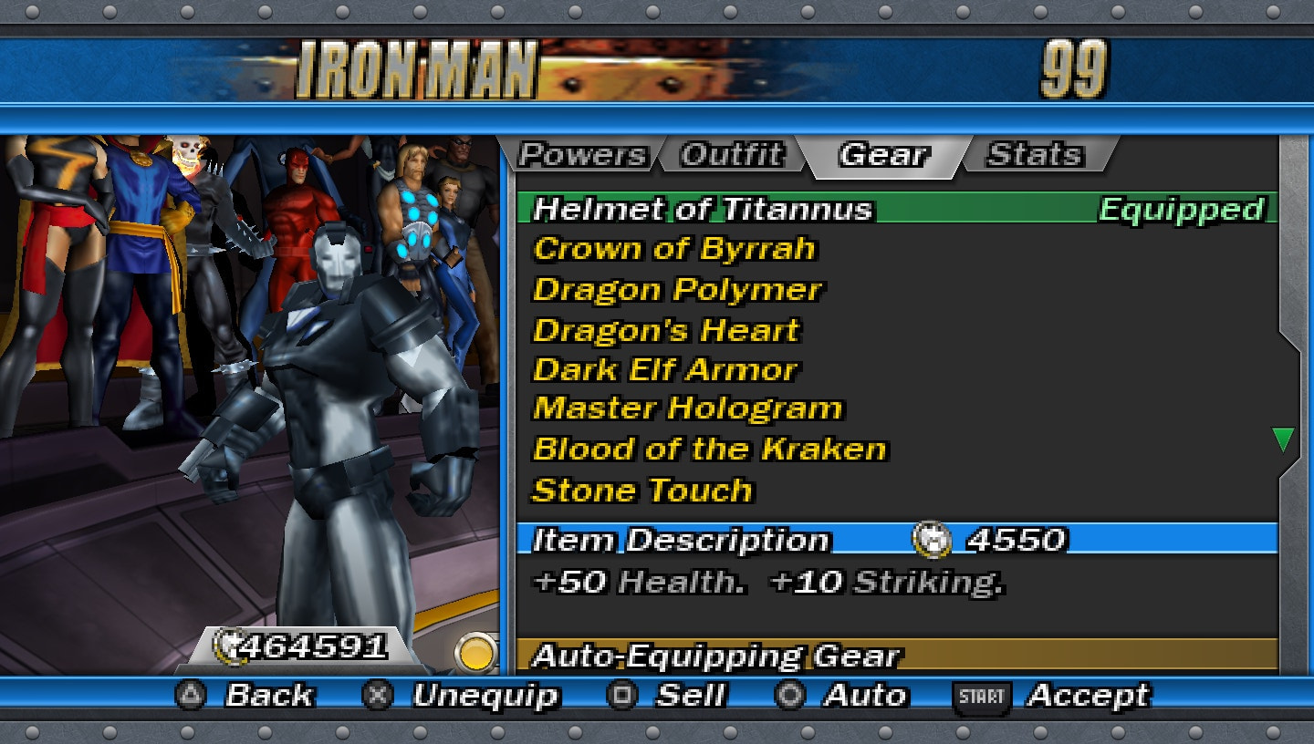 User screenshot of game