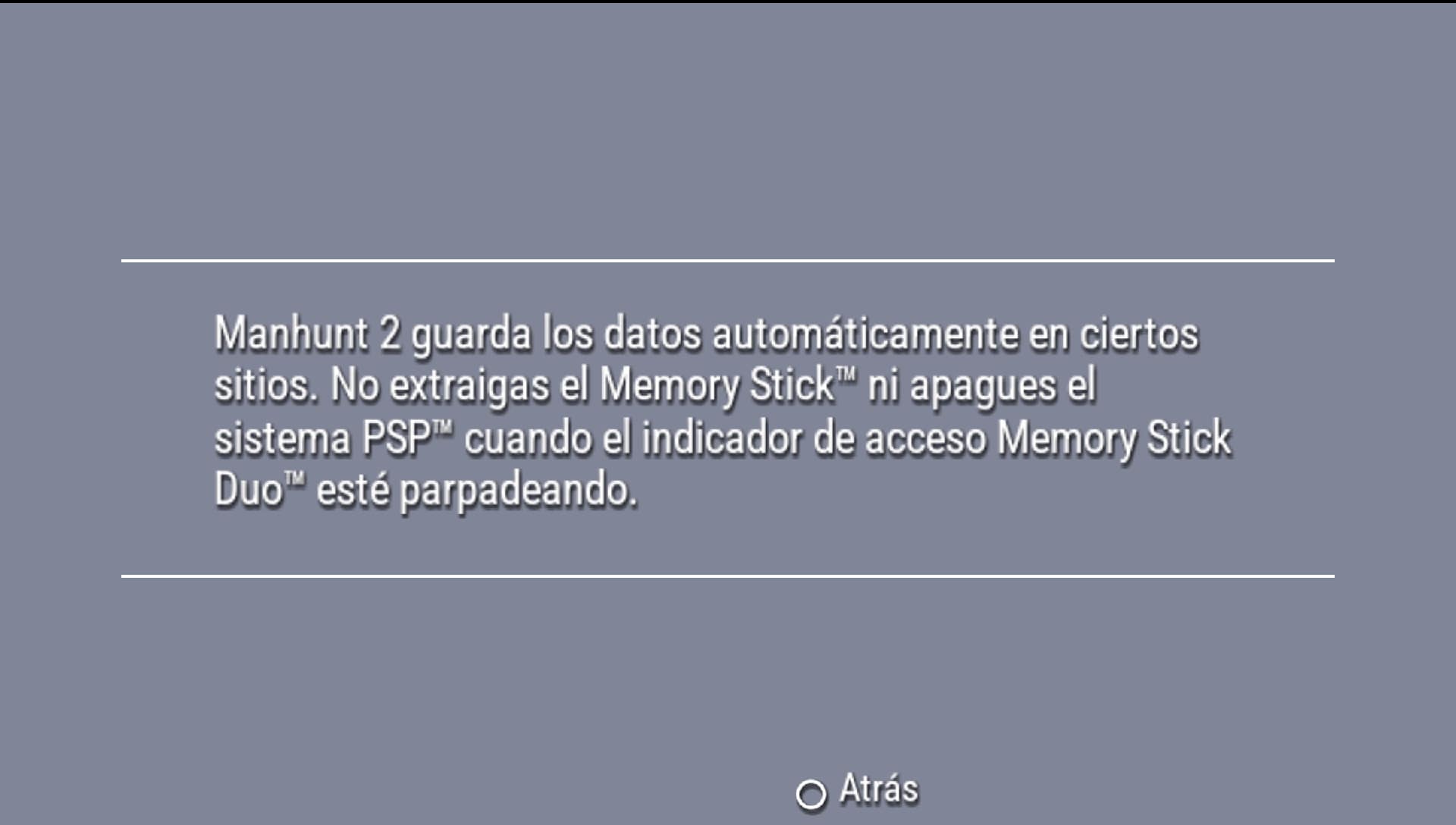 User screenshot of game