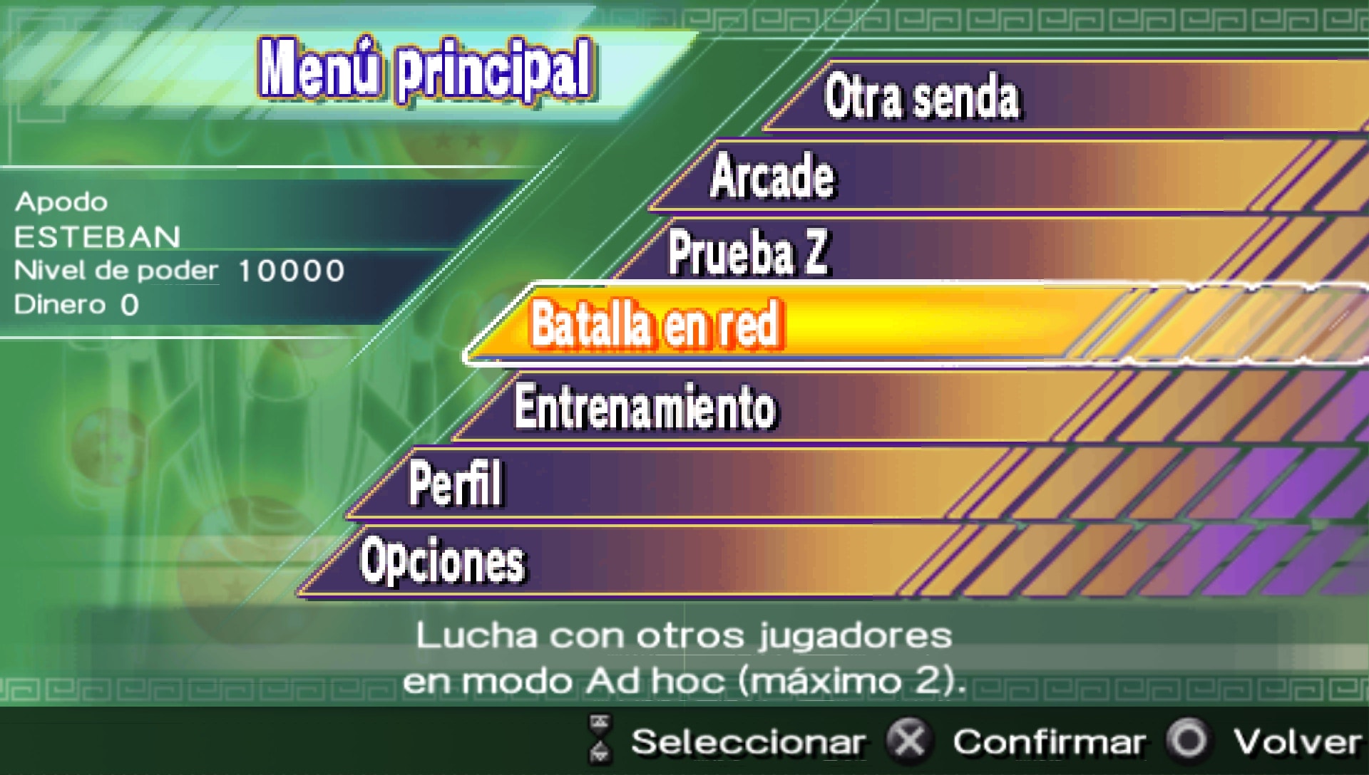 User screenshot of game