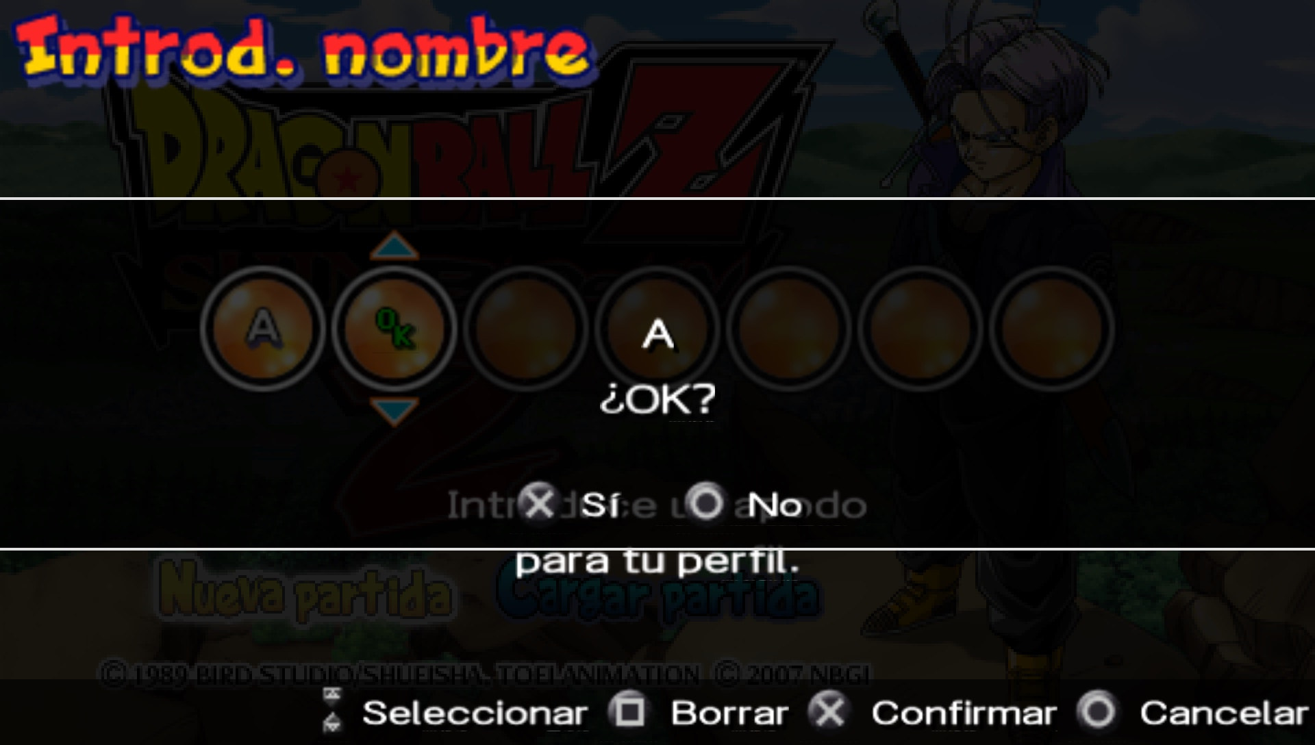 User screenshot of game