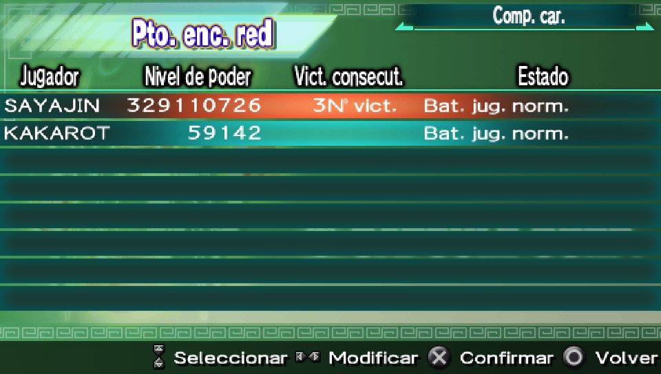 User screenshot of game