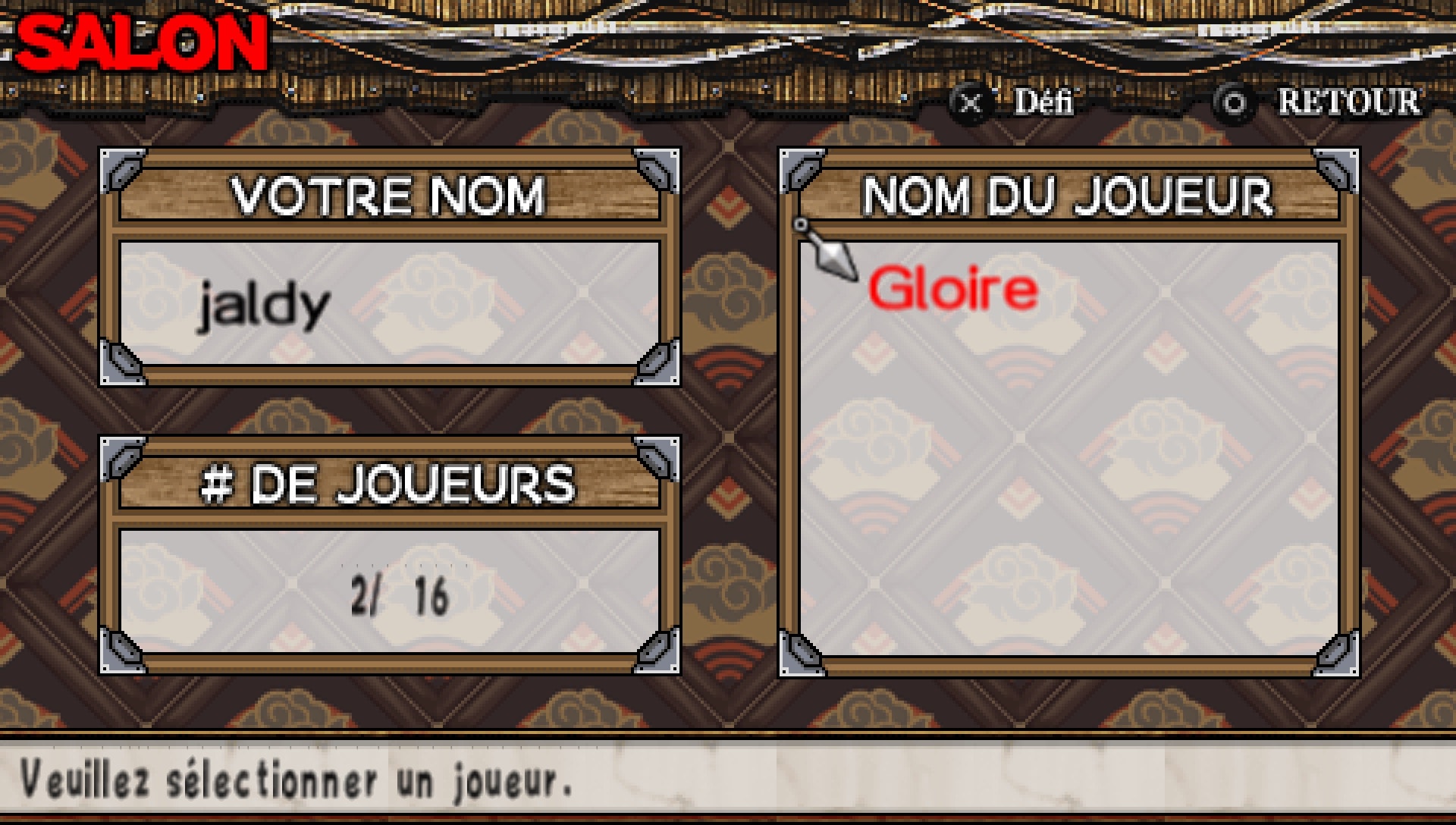 User screenshot of game