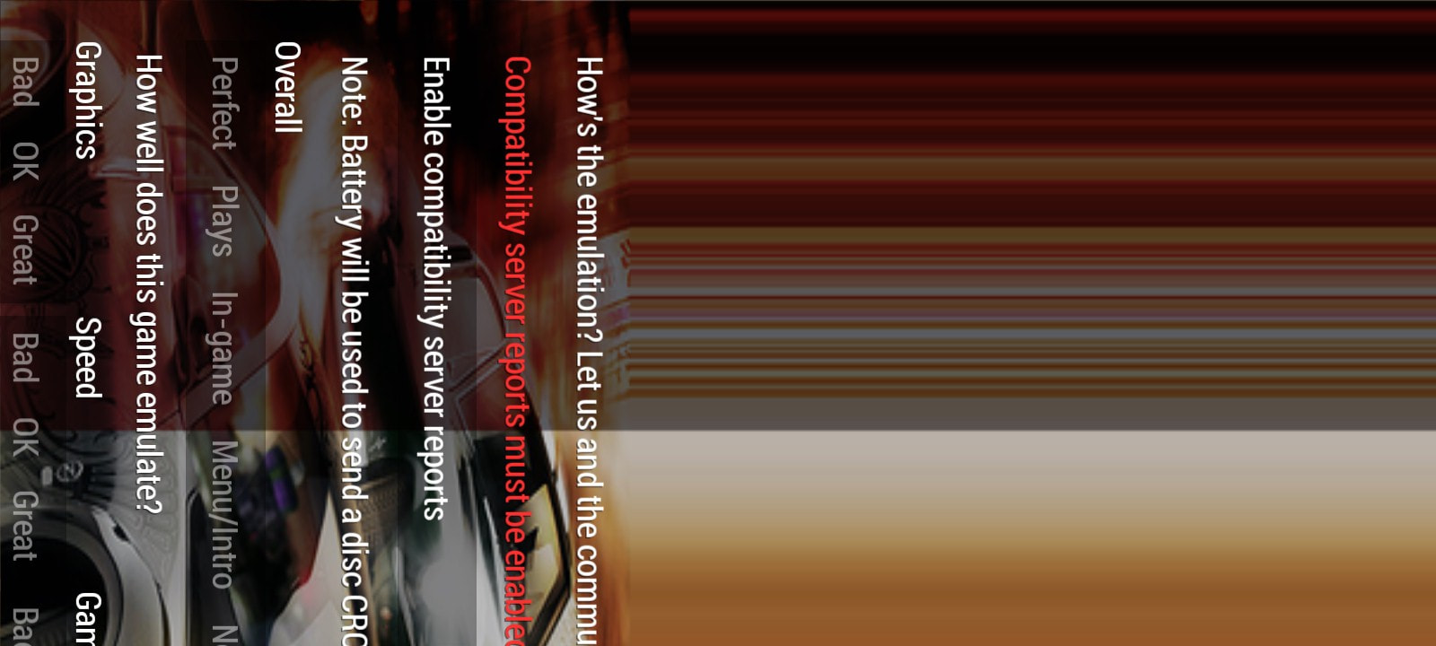 User screenshot of game